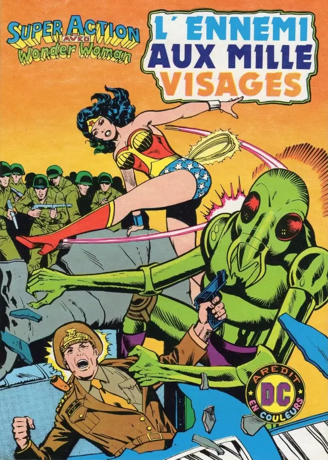 Super Action avec Wonder Woman - L\'ennemi aux mille visages