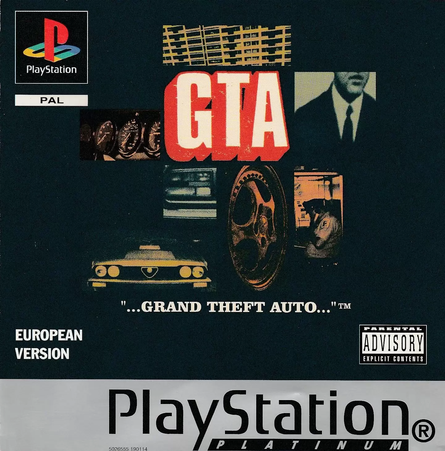 Jeux Playstation PS1 - GTA - Grand Theft Auto