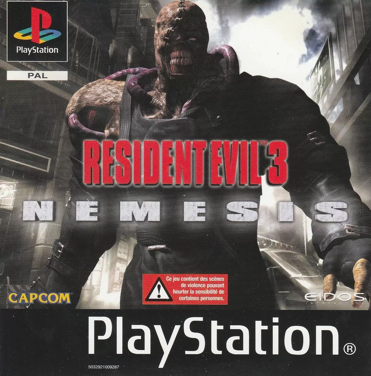 Jeux Playstation PS1 - Resident Evil 3 - Nemesis