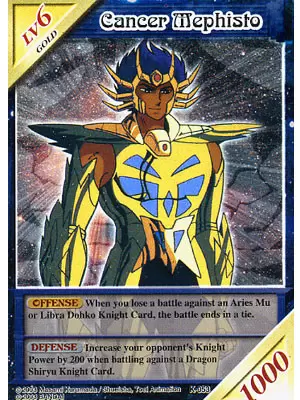 Details about   Saint seiya knights of the zodiac carddass custom fan card prism card 51 mint show original title