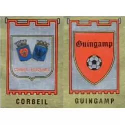 Ecusson Corbeil / Guingamp - Division 1 (Groupe A)
