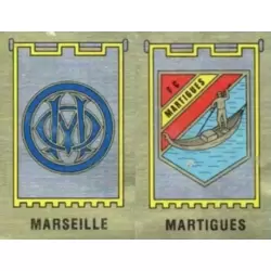 Ecusson Marseille / Martigues - Division 1 (Groupe B)