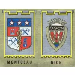 Ecusson Montceau / Nice - Division 1 (Groupe B)