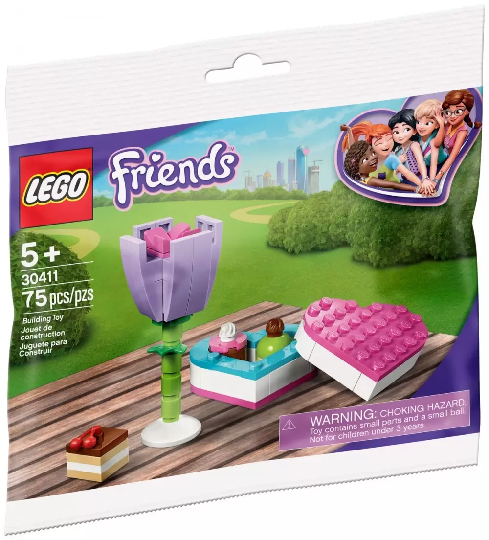 LEGO Friends - Chocolate Box & Flower (Polybag)
