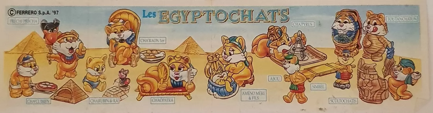 Les Egyptochats - BPZ France 1997