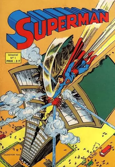 Superman Bimestriel (Sagédition) - Le gratte-ciel vivant