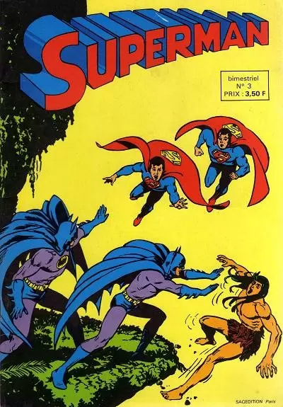 Superman Bimestriel (Sagédition) - Superman et Batman Juniors - Le mal au paradis !