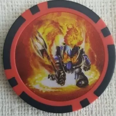 Jetons de Poker Skylanders Swap Force - Feu 3