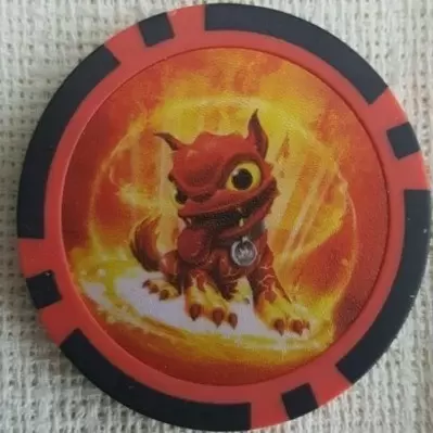 Jetons de Poker Skylanders Swap Force - Feu 4