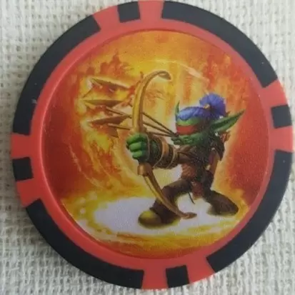Jetons de Poker Skylanders Swap Force - Feu 5