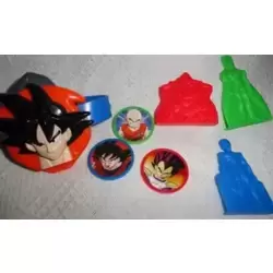 Lance disques avec cibles