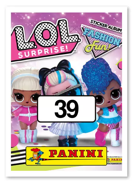 sticker nº 42 Panini-L.o.l surprise!