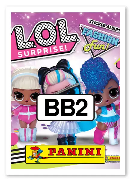 PANINI-LOL surprise Fashion Fun Sticker 186 