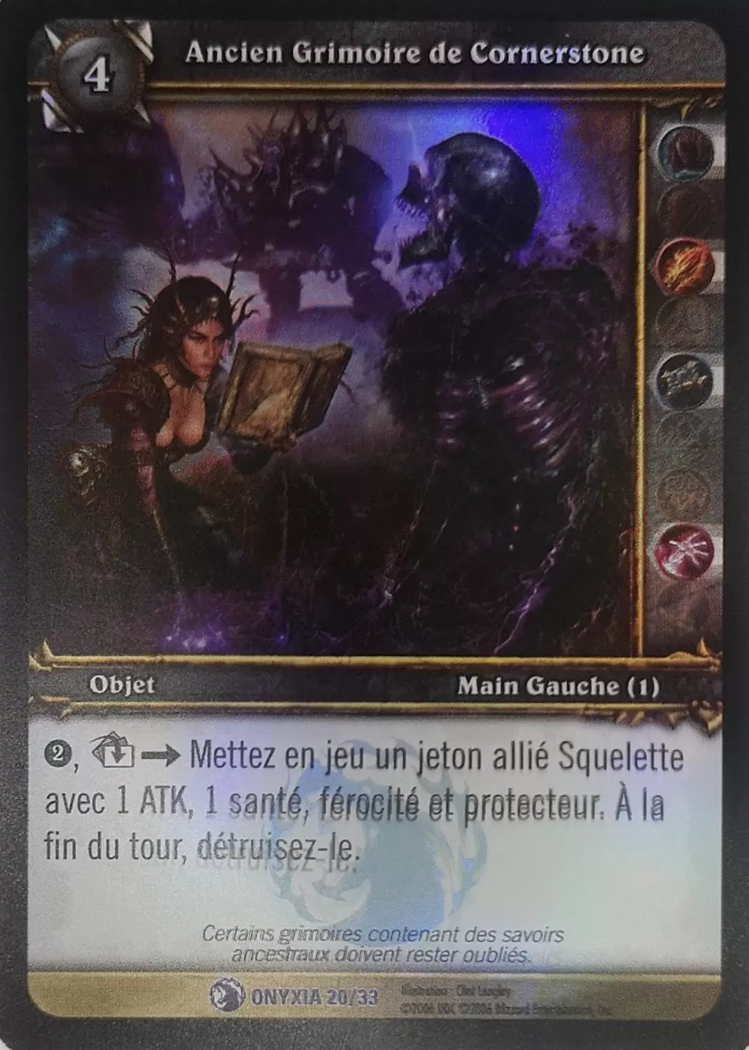 Repaire d\'Onyxia - Ancien Grimoire de Cornerstone