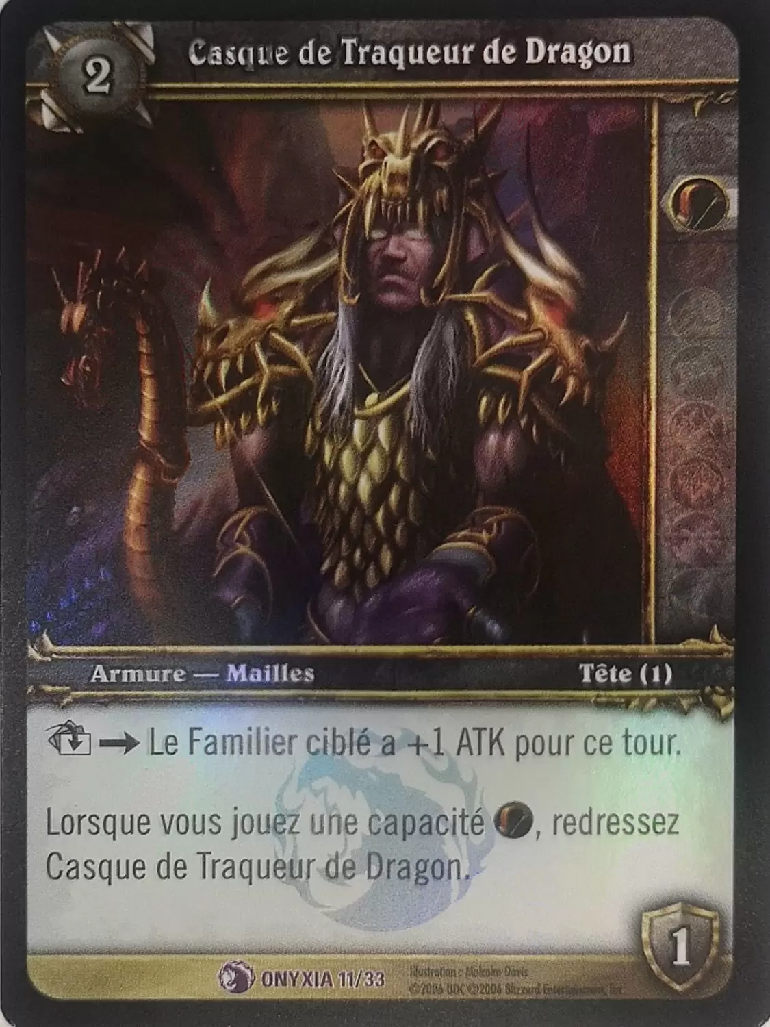 Repaire d\'Onyxia - Casque de Traqueur de Dragon