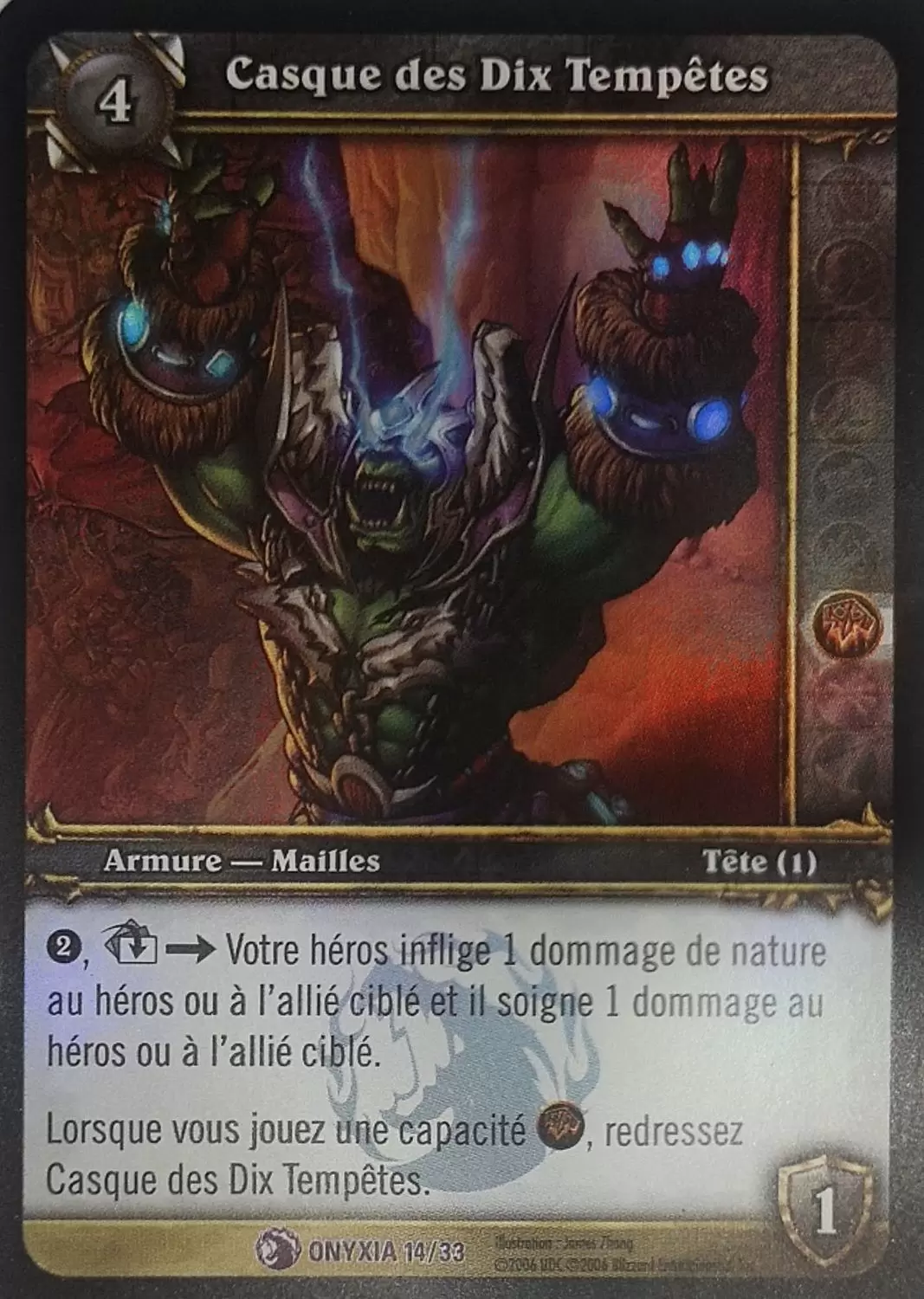 Repaire d\'Onyxia - Casque des Dix Tempêtes