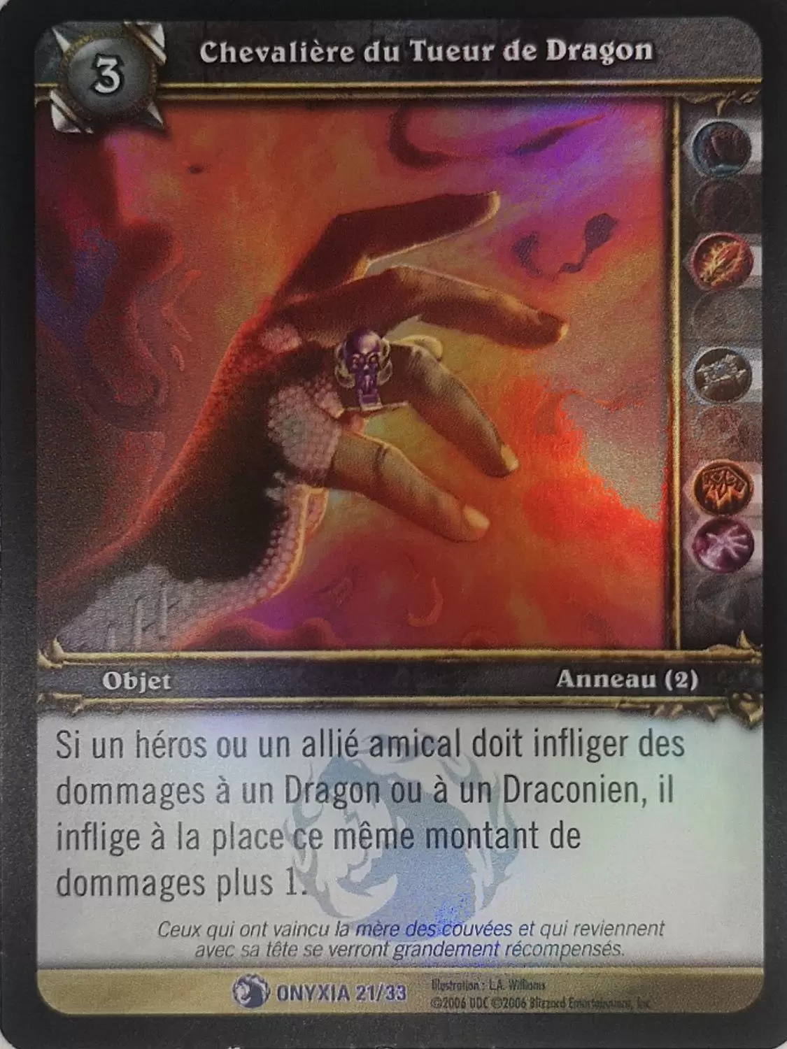 Repaire d\'Onyxia - Chevalière du Tueur de Dragon