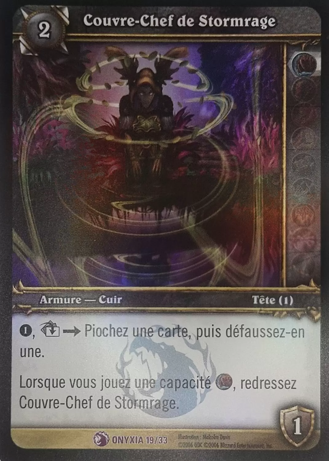 Repaire d\'Onyxia - Couvre-Chef de Stormage