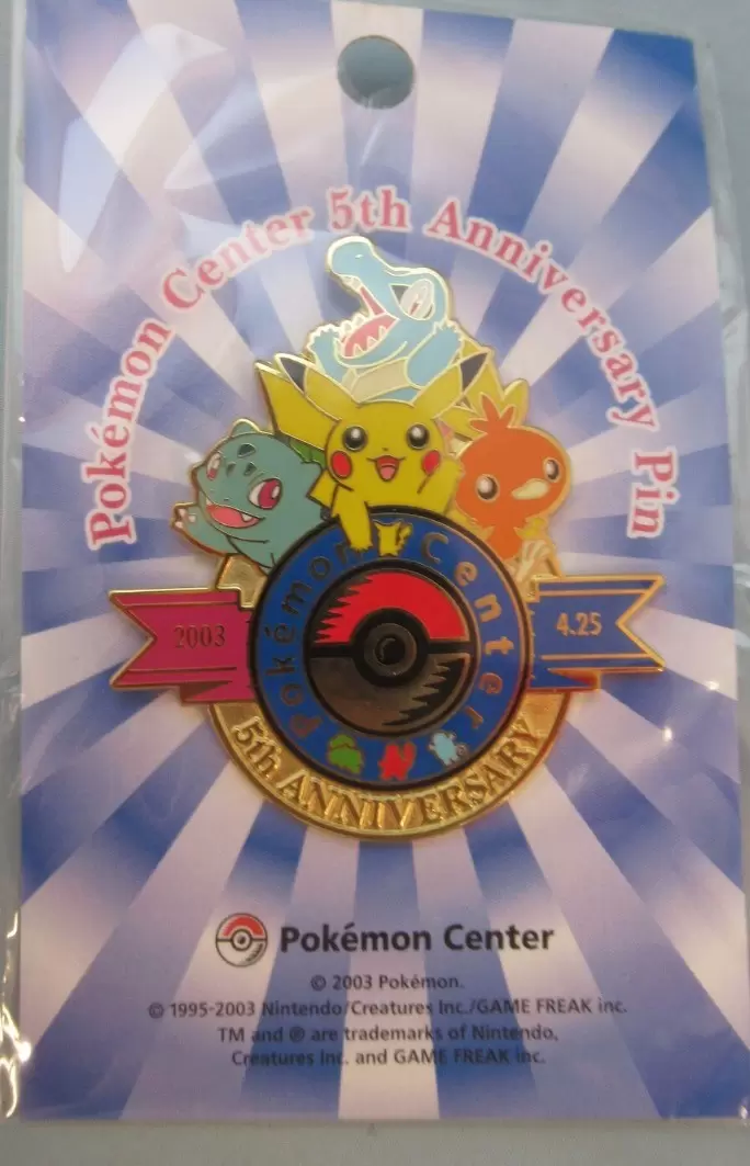 Pokémon - Pokemon Center 5th Anniversary