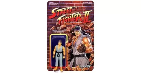 Street Fighter 2 Ryu 3.75 Retro Figure by Super 7 