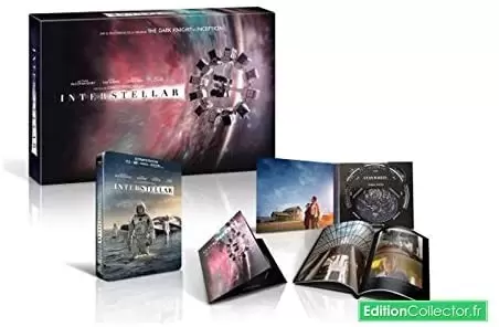 Autres Films - Interstellar Coffret Collector - Blu-Ray Steelbook - Edition Spéciale Fnac