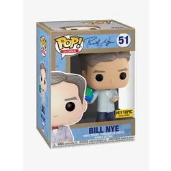 Bill Nye - Bill Nye with Globe