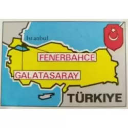 Map of Türkiye
