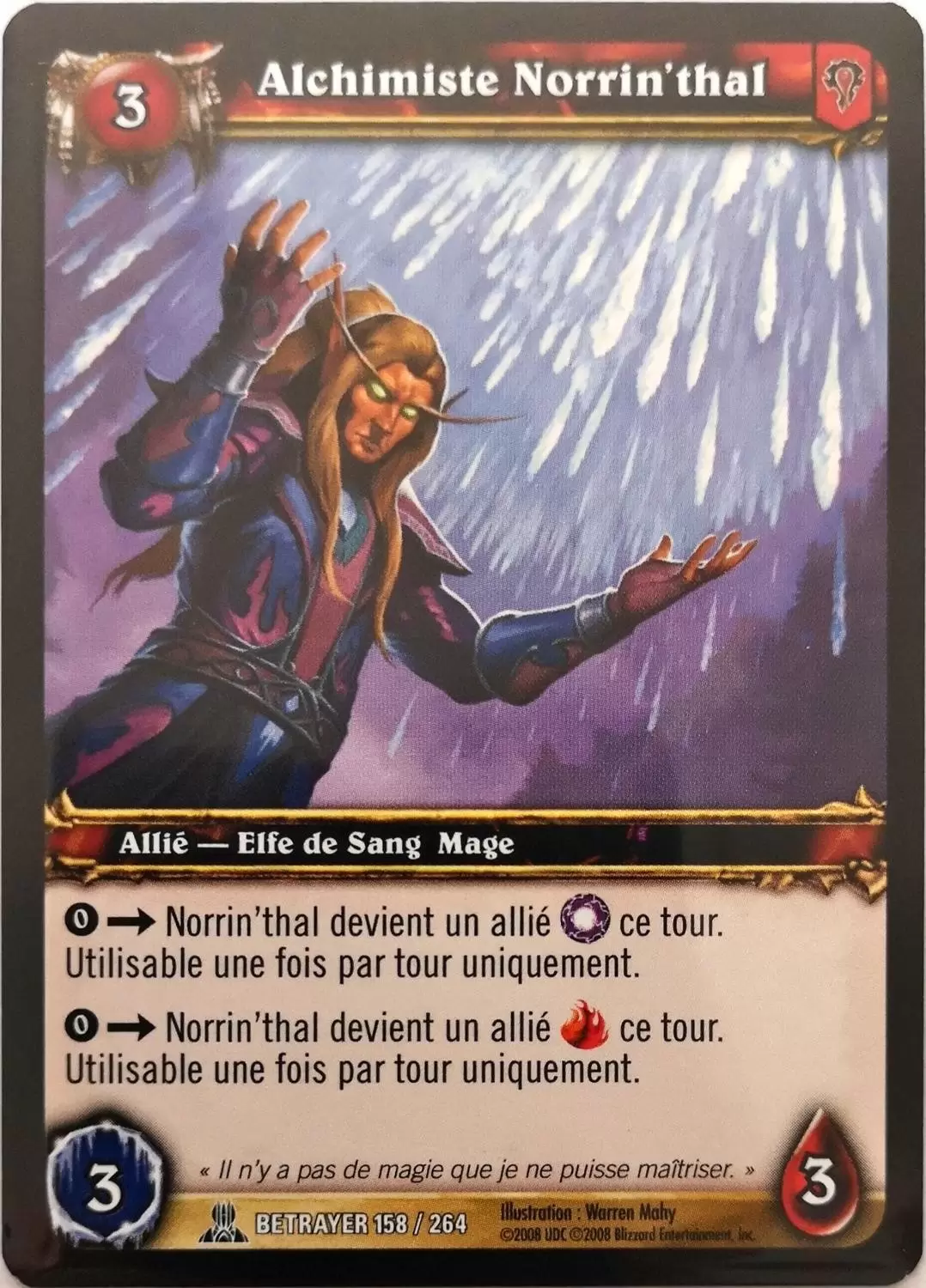 Les Serviteurs du Traître - Alchimiste Norrin\'thal