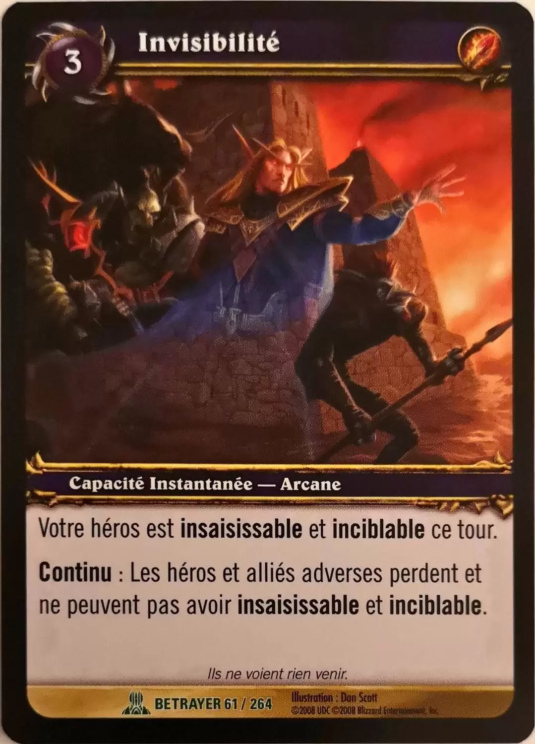 Les Serviteurs du Traître - Invisibilité