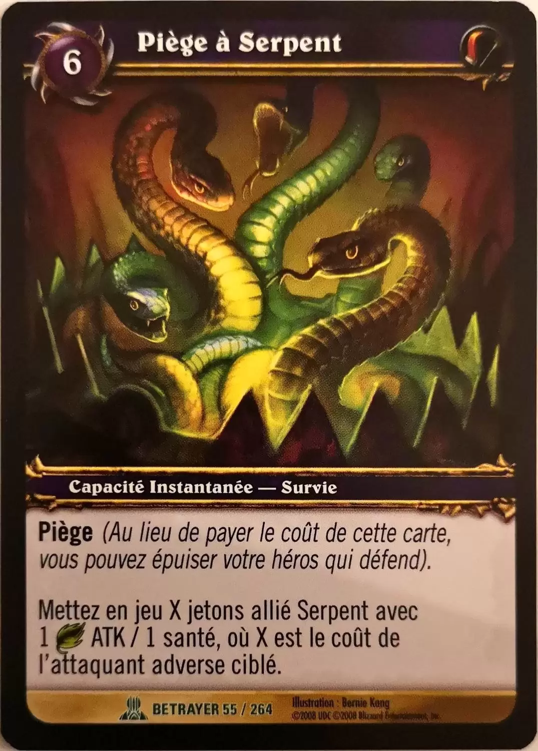 Les Serviteurs du Traître - Piege à serpent