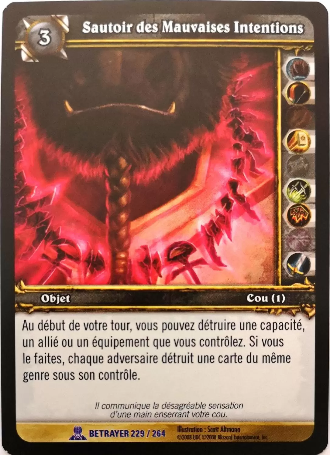Les Serviteurs du Traître - Sautoir des Mauvaises Intentions