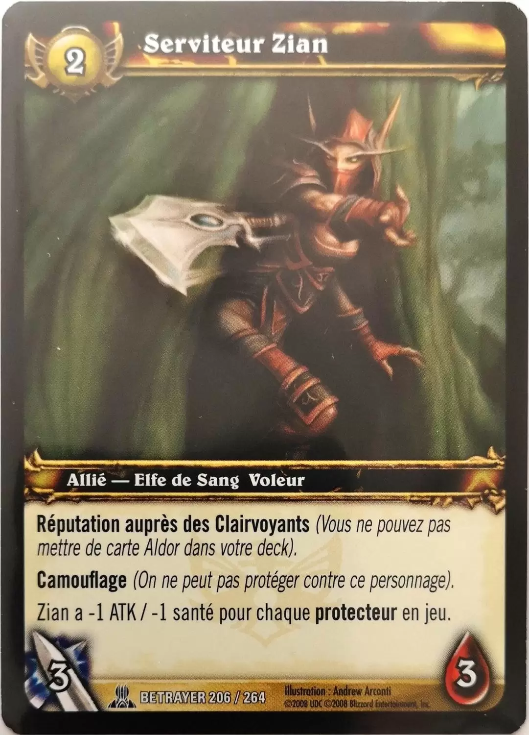 Les Serviteurs du Traître - Serviteur Zian