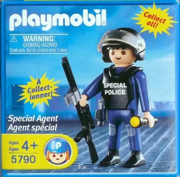 kleding stof machine Geval Police Special Agent - Police Playmobil 5790