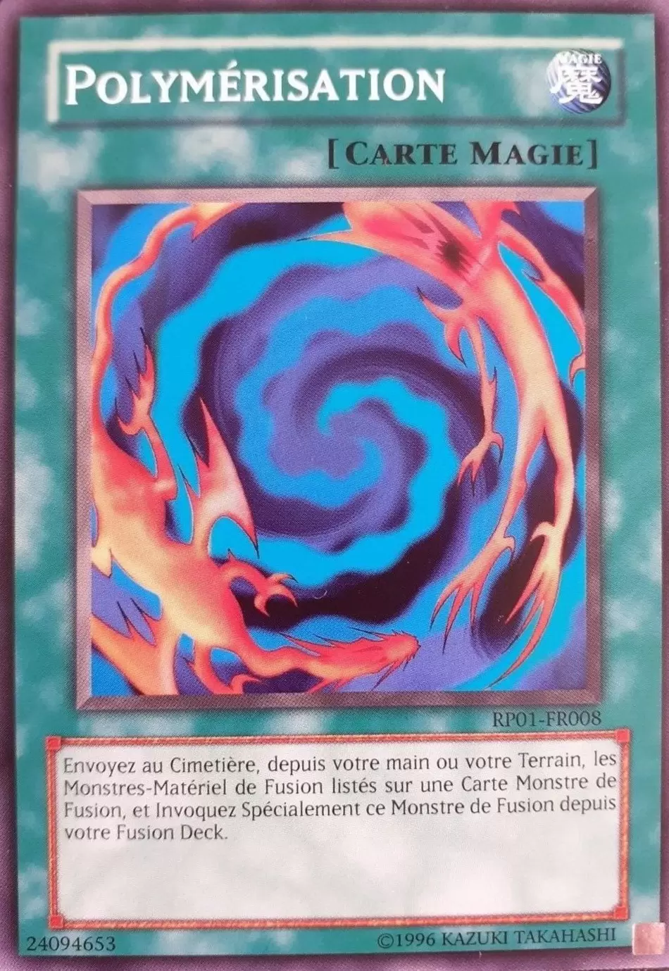 Retro Pack RP01 - Polymérisation