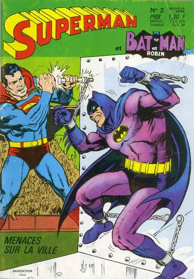 Superman et Batman et Robin - Batman - Menaces sur la ville