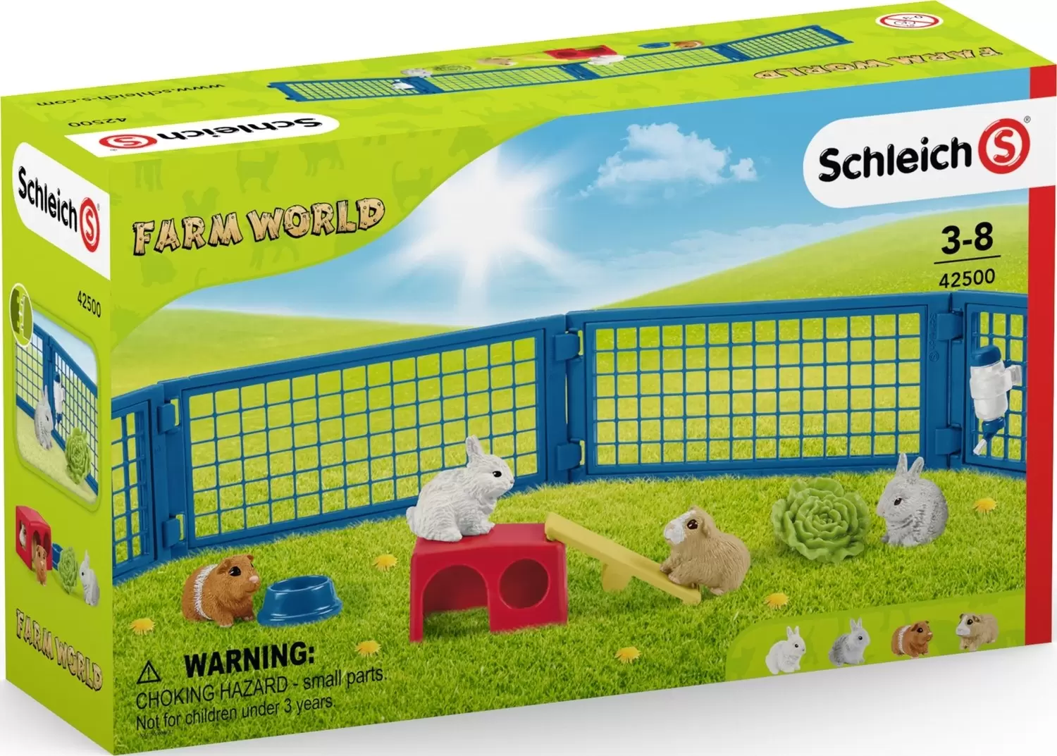 Farm World - Maison pour lapins et cochons d\'Inde