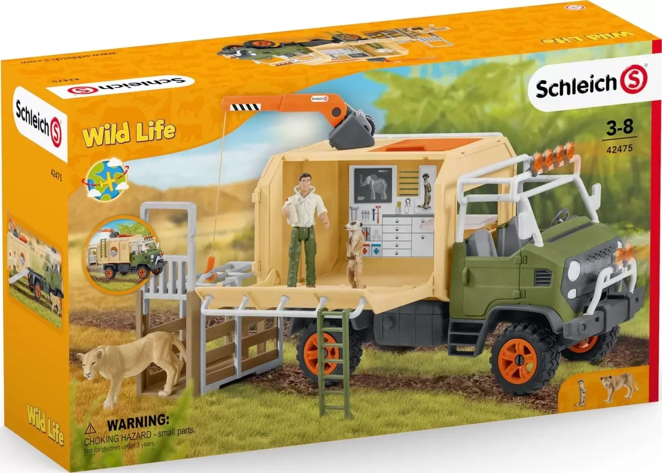 Wild Life - Gros camion sauvetage d\'animaux