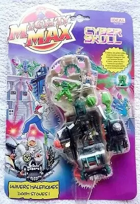 Mighty Max Doom Zones - Cyber Skull