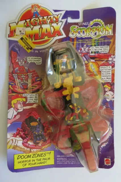 Mighty Max Doom Zones - Scorpion