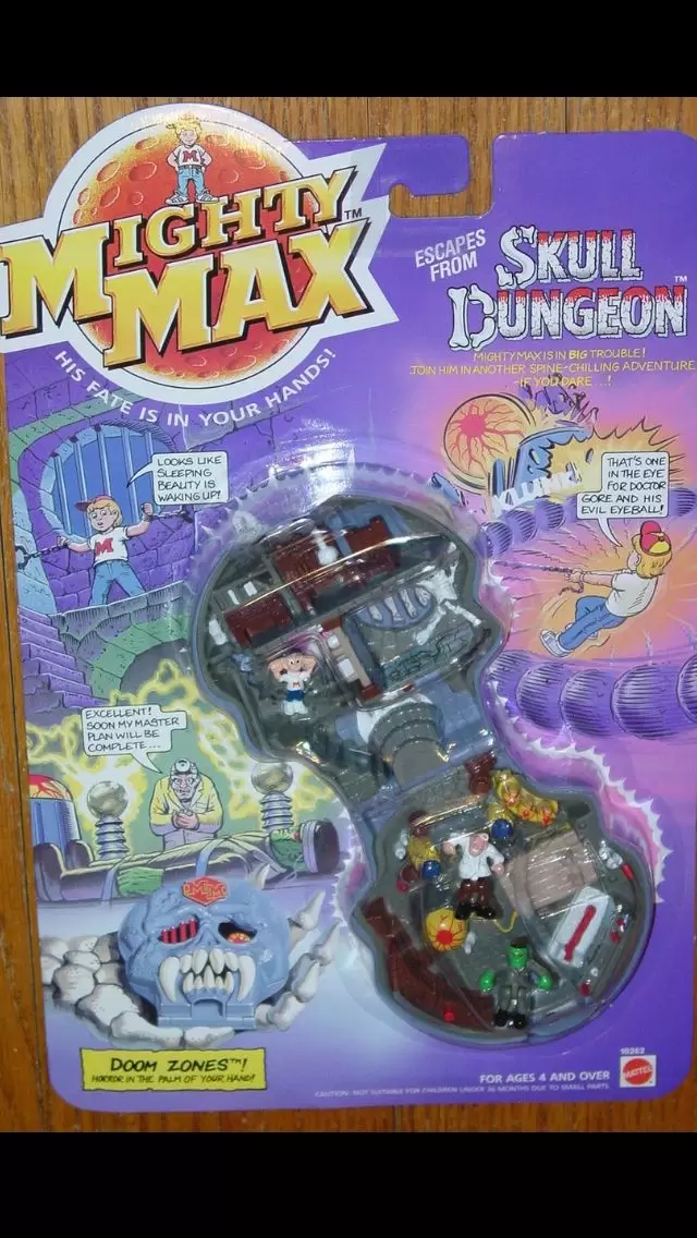 Mighty Max Doom Zones - Skull Dungeon