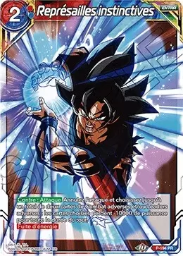 Dragon Ball Super Carte Promo FR - Représailles instinctives