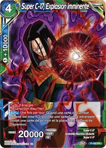 Dragon Ball Super Carte Promo FR - Super C-17, Explosion imminente
