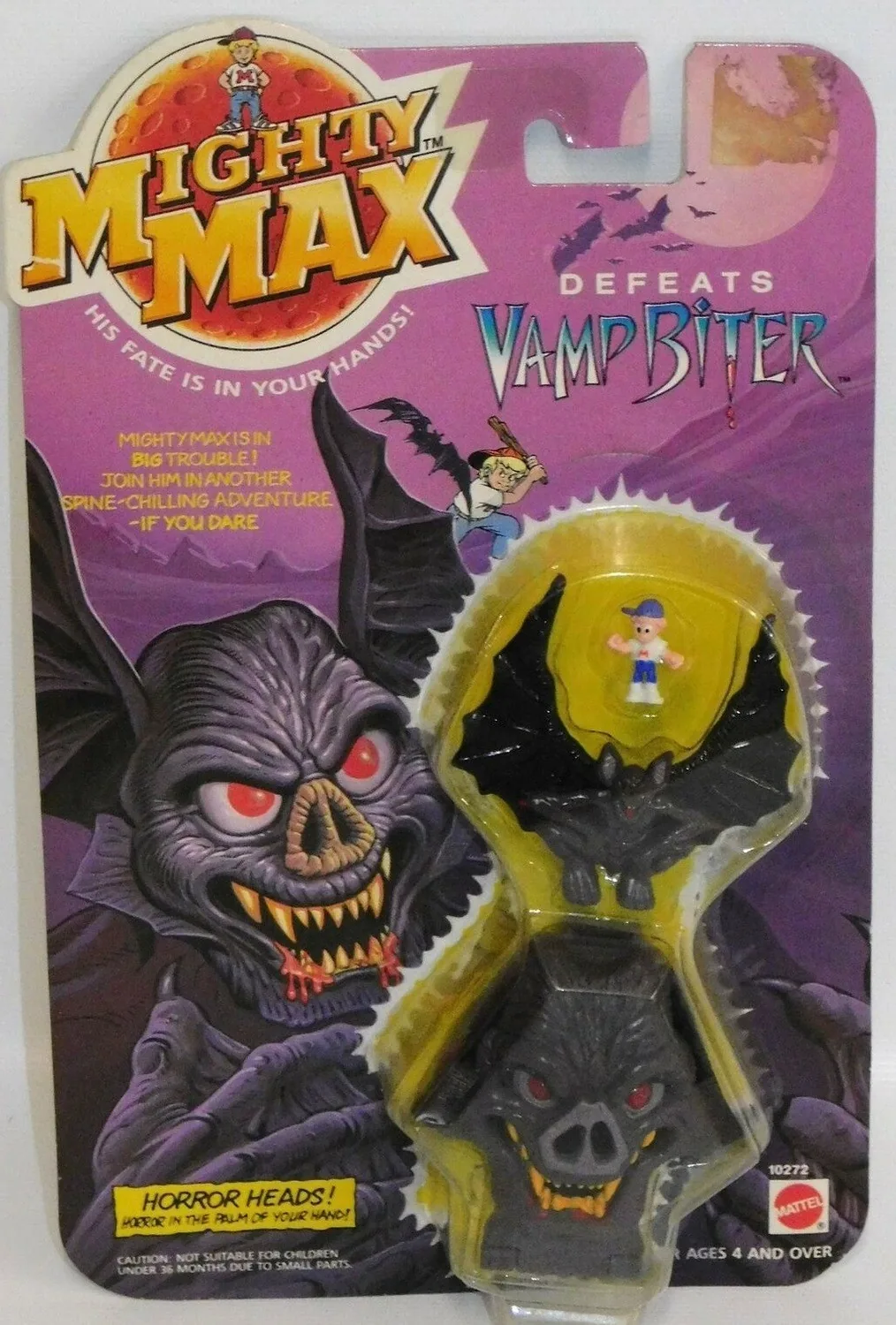 Mighty Max Horror Heads - Vamp Biter