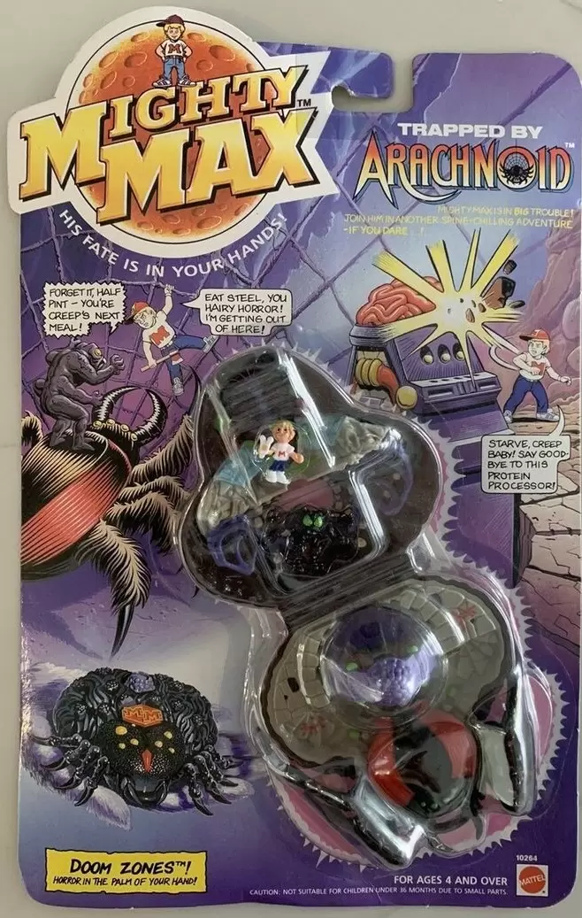 Mighty Max Doom Zones - Arachnoid