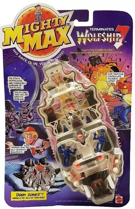 Mighty Max Doom Zones - Wolfship