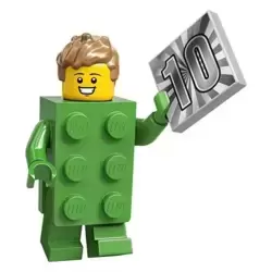 Brick costume guy