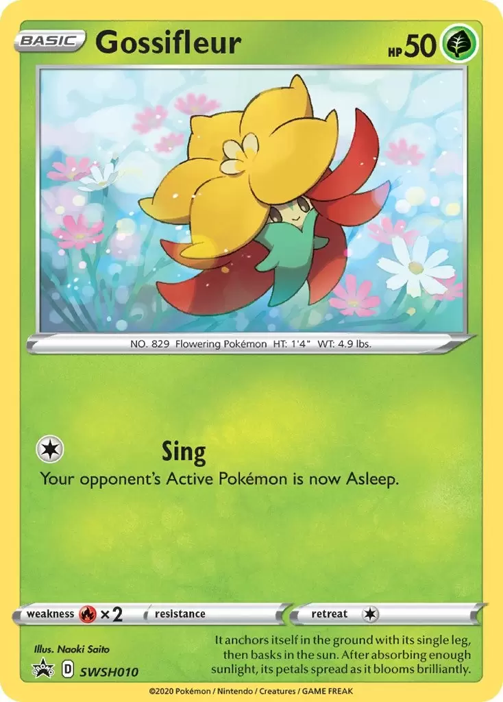 Sword & Shield Promos - Gossifleur