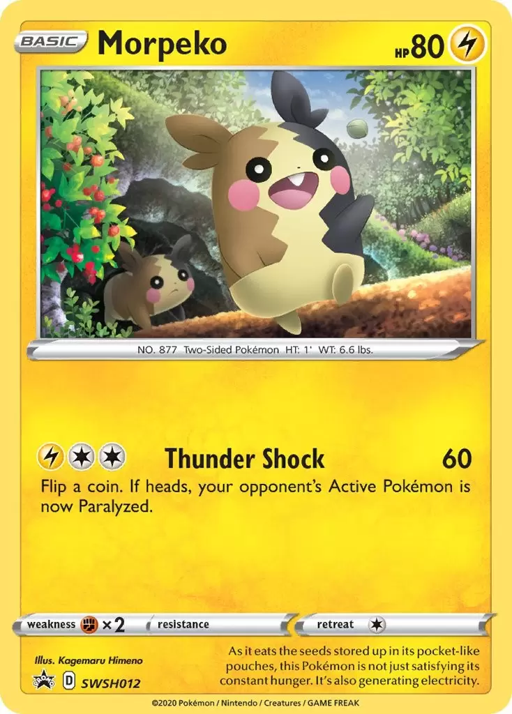 Sword & Shield Promos - Morpeko