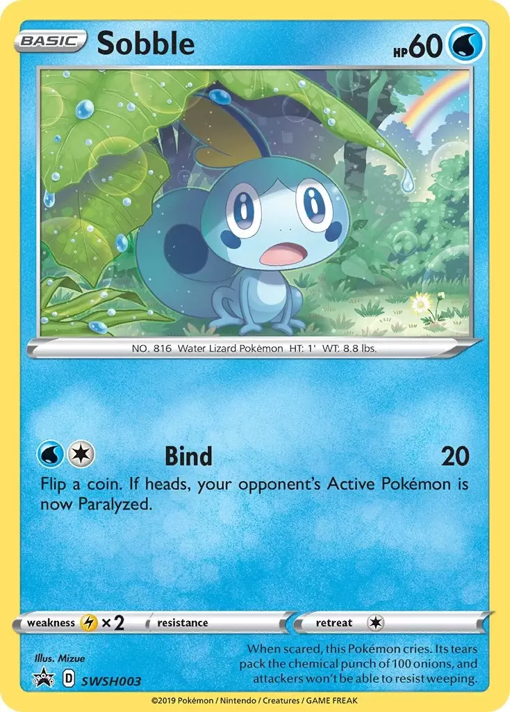 Sword & Shield Promos - Sobble