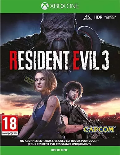 XBOX One Games - Resident Evil 3